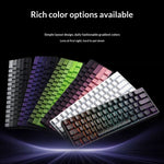 Teclado Mecánico Inalámbrico 68 Teclas Gaming Portátil