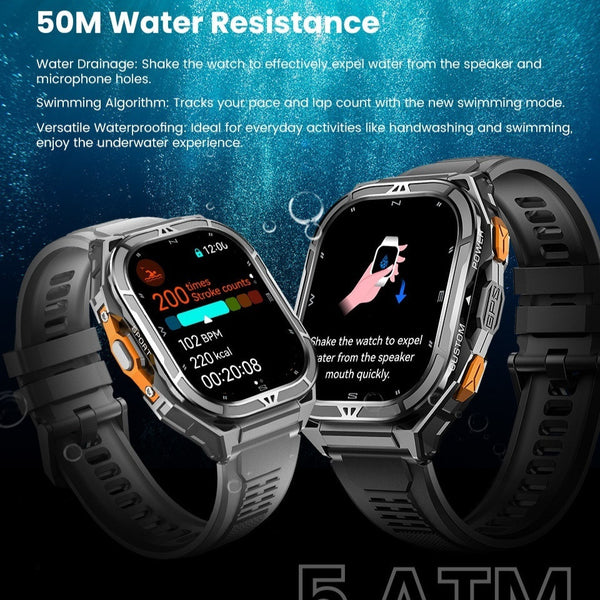 Reloj Inteligente X5 AMOLED GPS Llamadas Bluetooth