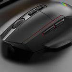 Ratón Gaming Inalámbrico RGB Recargable