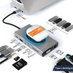 Hub de Carga USB-C para Notebook con Docking