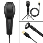 Micrófono USB para streaming y gaming con control de voz