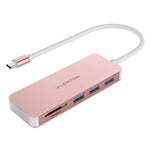 Hub USB 3.0 Multifunción con Lector de Tarjetas