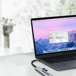Hub Docking USB-C 9 en 1 HDMI VGA para Laptop y Móvil