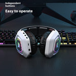 Auriculares Gaming Inalámbricos Bluetooth y 2.4G RGB