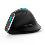Ratón Inalámbrico Vertical RGB 4800DPI Programable Gaming