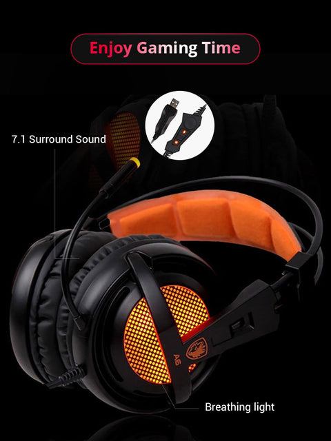 Headset Gaming USB 7.1 Surround