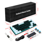 Teclado Mecánico Gaming con Keycaps de Doble Inyección