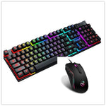Teclado Gaming USB Luminoso Mecánico Flotante