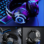 Auriculares Gaming 7.1 Surround con Micrófono