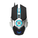Ratón Gaming RGB Macro Programable Iluminado
