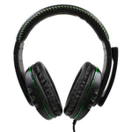 Headset Gaming Wired con Micrófono y Iluminación LED