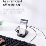 Estación Base USB-C con HDMI para Proyección y Carga de Móviles