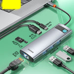 Hub Multipuerto USB-C 6 en 1 con Salida 4K