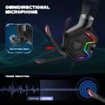 Auriculares Gaming ONIKUMA K10 PRO con Micrófono RGB