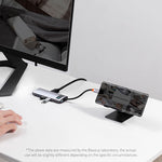Hub USB-C 8 en 1 Baseus con HDMI para MacBook