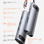 Hub USB-C 8 en 1 Baseus con HDMI para MacBook