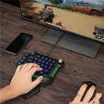 Teclado Gaming Compacto RGB con Grabación de Macros