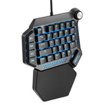 Teclado Gaming Compacto RGB con Grabación de Macros