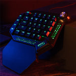Teclado Gaming Compacto RGB con Grabación de Macros