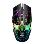 Ratón Mecánico Gaming RGB con Cable USB