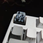 Keycaps Resina Snow Mountain Teclado Mecánico Personalizado