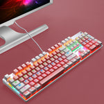 Teclado Gaming RGB USB con Iluminación Personalizable