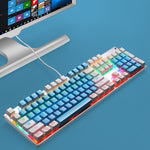 Teclado Gaming RGB USB con Iluminación Personalizable