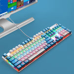 Teclado Gaming RGB USB con Iluminación Personalizable