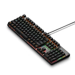 Teclado Gaming RGB USB con Iluminación Personalizable