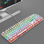 Teclado Gaming RGB USB con Iluminación Personalizable