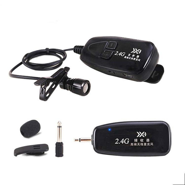 Micrófono Inalámbrico 2.4G Solapa Profesional