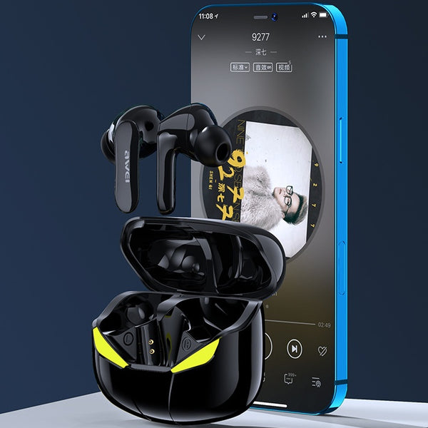 Auriculares Gamer Inalámbricos Bluetooth Baja Latencia