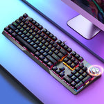 Teclado Mecánico Gaming 104 Teclas Retroiluminado