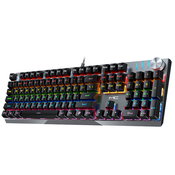 Teclado Mecánico Gaming 104 Teclas Retroiluminado
