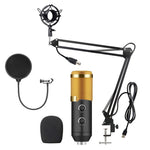 Micrófono USB Condensador para Streaming y Karaoke
