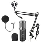 Micrófono USB Condensador para Streaming y Karaoke