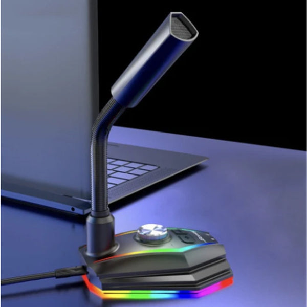 Micrófono USB Capacitivo para Gaming