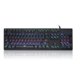 Teclado Mecánico Gaming USB 104 Teclas
