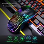 Teclado Gaming Mecánico Para PC Con Cable