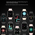 Smartwatch KT58 Bluetooth Monitoreo Cardíaco Presión Oxígeno