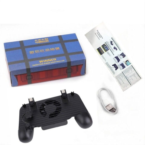 Controlador de juego con enfriamiento rápido