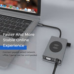 Hub de Carga USB-C para Notebook con Docking