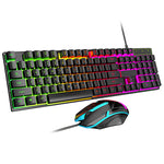 Teclado Gaming Mecánico Para PC Con Cable