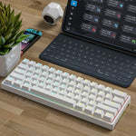 Teclado Mecánico 61 Teclas RGB Efecto Luz Programable