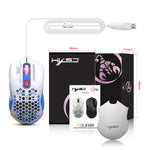 Ratón Gaming RGB Ligero con Diseño Hueco