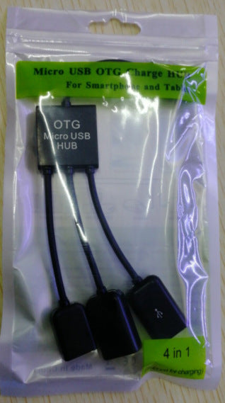 Hub OTG Micro USB para Android
