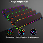 Teclado Mecánico RGB con Reposamuñecas Luminoso