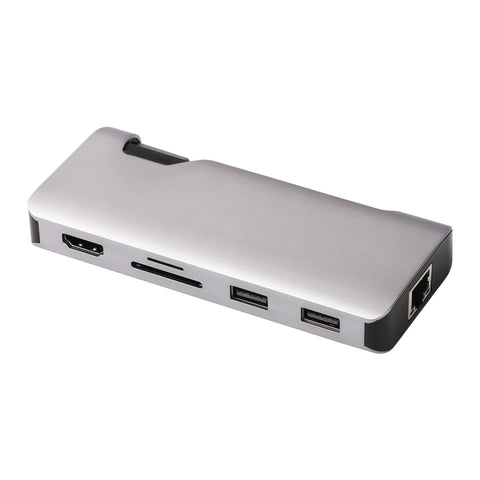 Hub USB-C 7 en 1 con salida HDMI