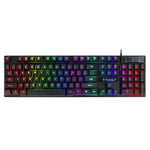 Teclado Gaming USB Luminoso Mecánico Flotante