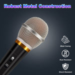 Micrófono dinámico profesional XLR con cable 4m para estudio y karaoke